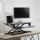 VALUE Adjustable Desktop Workstation, Sit - Stand Up, black