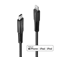 Lindy 3m Reinforced USB Type C to Lightning Cable