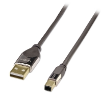 Lindy CROMO USB 2.0 Type A to B Cable, 0.5m