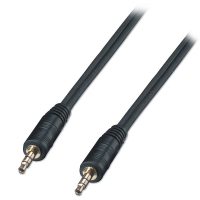 Lindy 3m Audio Cable - 3.5mm Stereo Jack Male to 3.5mm Stereo Jack Male, Premium