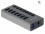 Delock External SuperSpeed USB Hub with 7 Ports + Switch