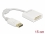 Delock Adapter DisplayPort 1.1 male to DVI female Passive white