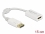 Delock Adapter DisplayPort 1.1 male to HDMI female Passive white