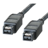 ROLINE IEEE1394b FireWire Cable, 9/9-pin, 800Mbit/s, Type A-A 1.8 m