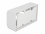 Delock Surface-mounted Housing for Easy 45 Modules 152 x 82 mm, white