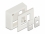 Delock Surface-mounted Housing for Easy 45 Modules 82 x 82 mm, white