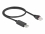 Delock Serial Connection Cable with FTDI chipset, USB 2.0 Type-A male to RS-232 RJ45 male 50 cm black