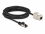 Delock Cable RJ45 plug to Keystone Module RJ45 jack Cat.6A 5 m black