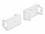 Delock Easy 45 Module Plate Round cut-out M6, 45 x 22.5 mm 10 pieces white
