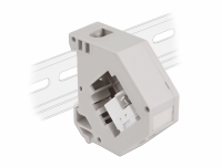 Delock DIN rail Adapter with Keystone IEC female to terminal block