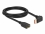 Delock DisplayPort extension cable male 90° downwards angled to female 8K 60 Hz 2 m