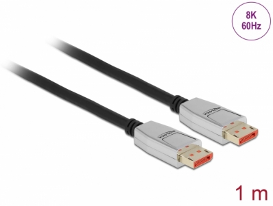 Delock DisplayPort cable 8K 60 Hz 1 m