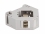 Delock DIN rail Adapter with Keystone LC Duplex female to LC Duplex female beige