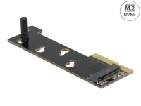 Delock PCI Express x4 Card to 1 x NVMe M.2 Key M for Server with heat sink