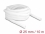 Delock Braided Sleeve self-closing 10 m x 25 mm white