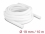 Delock Braided Sleeve self-closing 10 m x 19 mm white