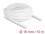 Delock Braided Sleeve self-closing 10 m x 16 mm white