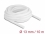 Delock Braided Sleeve self-closing 10 m x 13 mm white