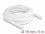 Delock Braided Sleeve self-closing 5 m x 19 mm white