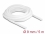 Delock Braided Sleeve self-closing 5 m x 9 mm white