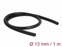 Delock Cable protection sleeve 1 m x 13 mm black