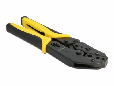 Delock Universal Coax Crimping Tool for 4 different diameters angled