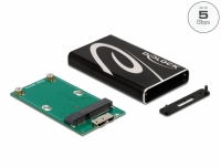 Delock External Enclosure SuperSpeed USB for mSATA SSD