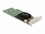 Delock PCI Express x16 Card to 4 x internal NVMe M.2 Key M - Low Profile Form Factor