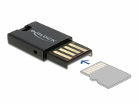 Delock USB 2.0 Card Reader for Micro SD memory cards