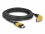 Delock High Speed HDMI cable male straight to male 90° upwards angled 48 Gbps 8K 60 Hz 3 m