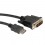 ROLINE DVI Cable, DVI (18+1) M - HDMI M 1 m