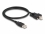 Delock Cable USB 2.0 Type-A male to Type-B male with screws 0.5 m