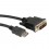 ROLINE DVI Cable, DVI (18+1) M - HDMI M 10 m