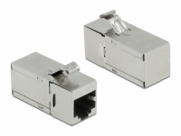 Delock Keystone Module RJ45 jack to RJ45 jack Cat.6A 90° angled