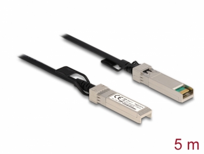 Delock Cable Twinax SFP+ male to SFP+ male 5 m