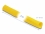 Delock Woven Sleeve self-closing heat-resistant 5 m x 19 mm yellow