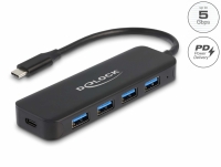 Delock USB Type-C™ Hub 4 Port USB 3.2 Gen 1 with Power Delivery 85 Watt