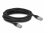 Delock RJ45 Network Cable Cat.6A S/FTP PE Outdoor 5 m black