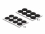 Delock Hook-and-loop dots, round, 64 pieces black