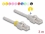 Delock Network cable RJ45 Cat.6A S/FTP with colored clips 3 m