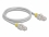 Delock Network cable RJ45 Cat.6A S/FTP with colored clips 1 m