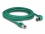 Delock RJ45 Network Cable PROFINET SF/UTP 90° angled 3 m green