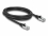 Delock RJ45 Network Cable Cat.6A S/FTP PUR Outdoor 2 m black