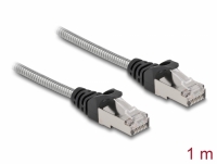 Delock RJ45 Cable Cat.6A U/FTP with metal jacket 1 m