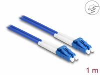 Delock Fiber Optical Cable with metal armouring LC Duplex to LC Duplex Singlemode OS2 1 m