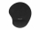 Delock Ergonomic Mouse pad with Gel Wrist Rest black 230 x 202 x 24 mm