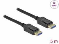 Delock DisplayPort cable 8K 60 Hz 40 Gbps 5 m