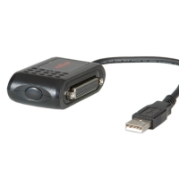 ROLINE Converter Cable USB to RS-232+DB25