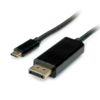 Secomp STANDARD Type C - DisplayPort Cable, M/M, 1 m