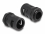 Delock Cable protection sleeve 2 m x 18.5 mm with PG13.5 conduit fitting set black